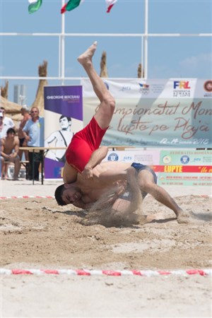 Iran sweeps gold medals at 2015 beach wrestling world championships